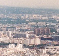 Paris from the top of the Eiffel Tower