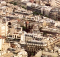 Paris from the top of the Eiffel Tower