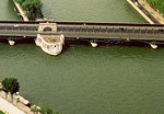 The Seine, from the top of the Eiffel Tower