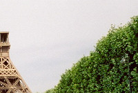 Approaching the Eiffel Tower