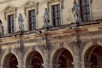 The Louvre - a closer view