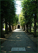 The entrance to Holy Trinity Church