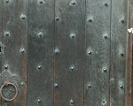 The great studded door of the Shrieve's House