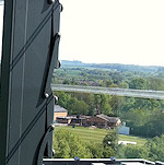 The top of the RST tower